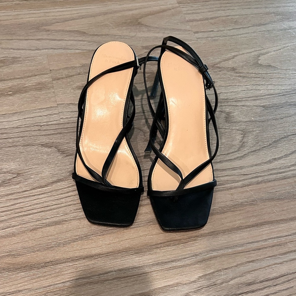 Abercrombie and Fitch Black Heels